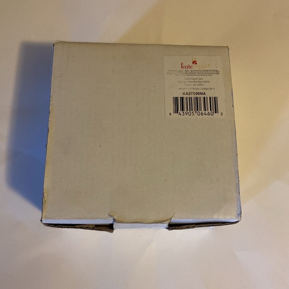 4 Mini Glass Jars 3”H X 2.25"W NWOT ⚜️ design - votive holders - Picture 11 of 11